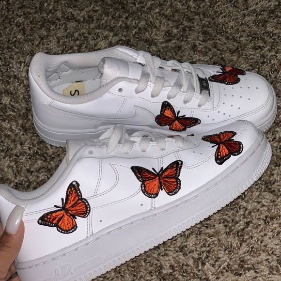 air forces with butterflies on them